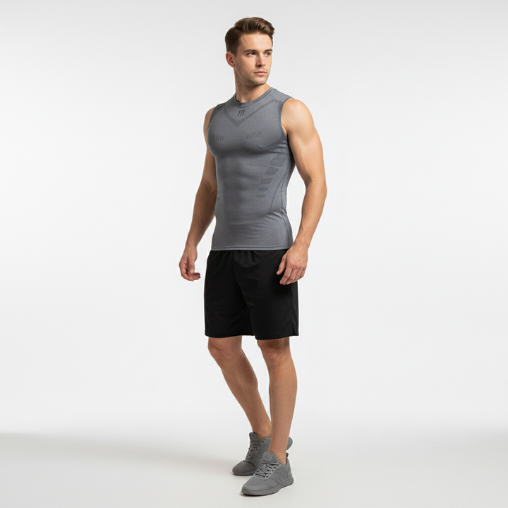 Mouwloos Compressieshirt Sport - CoreSculptX