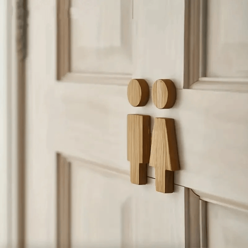 Natürliches Badezimmer Dekor - OakMarker