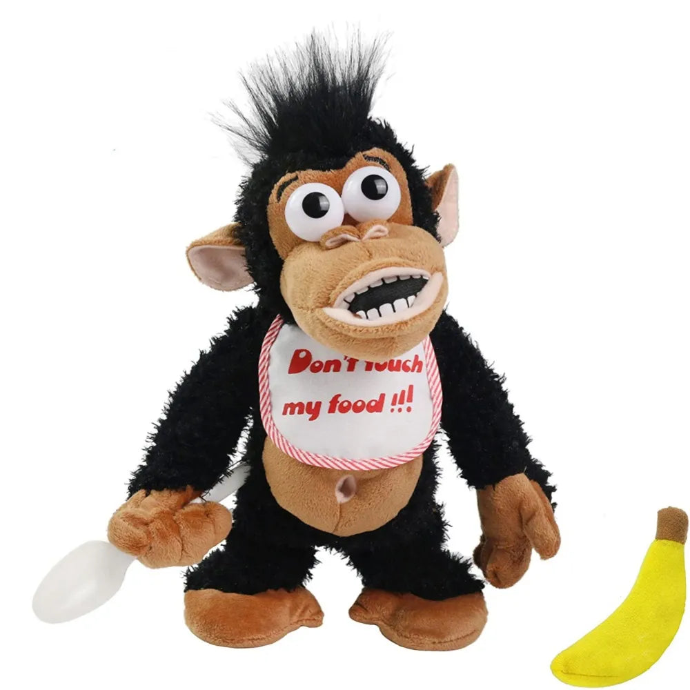 Csintalan Elektronikus Plüss Majom - BananaGuard