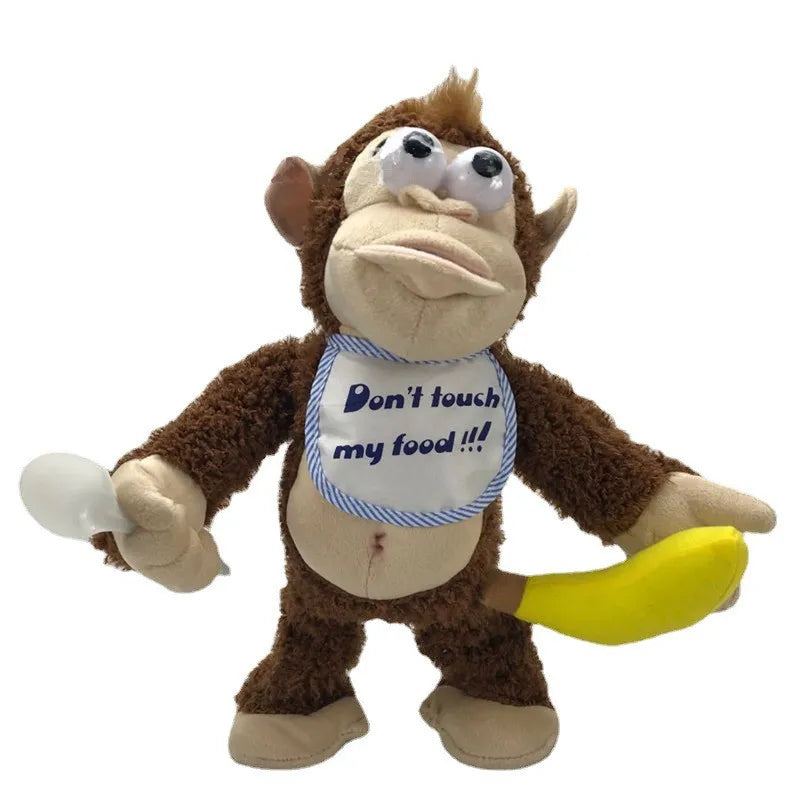 Csintalan Elektronikus Plüss Majom - BananaGuard
