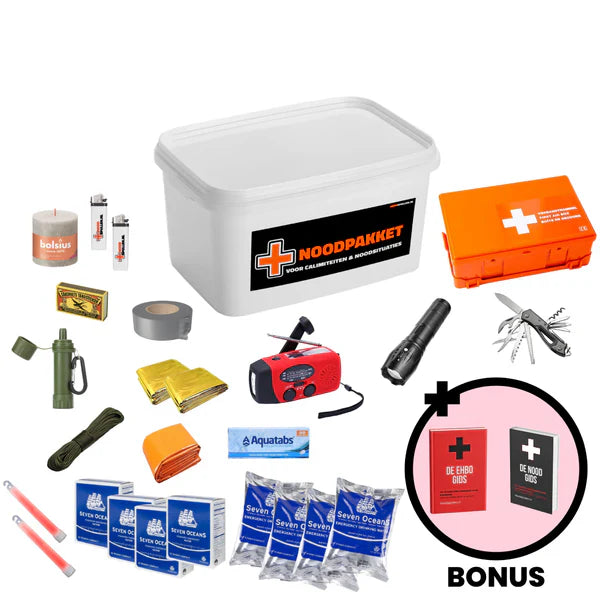 Premium Noodcsomag 12,8L-es Műanyag Vödörben - SafeBucket