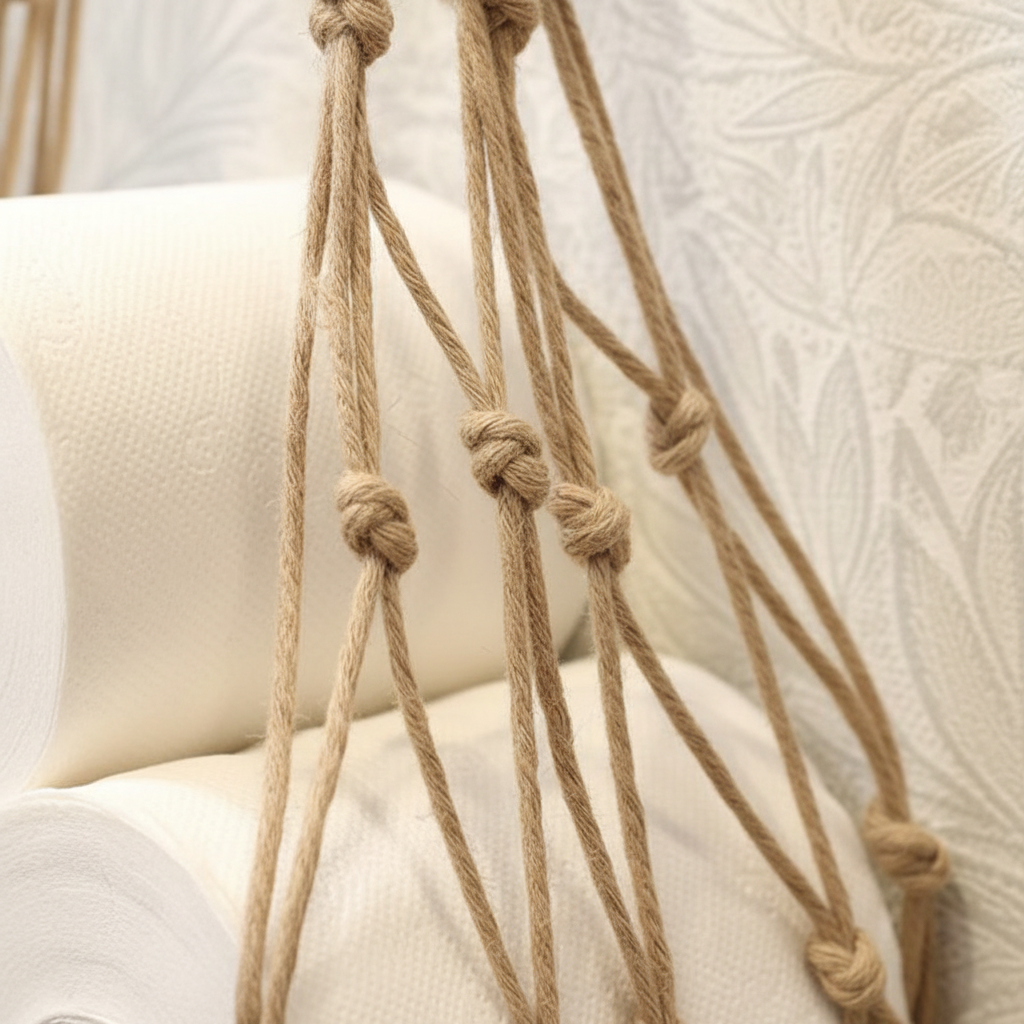 Nordischer Hängender Baumwollhalter - HangingHaven