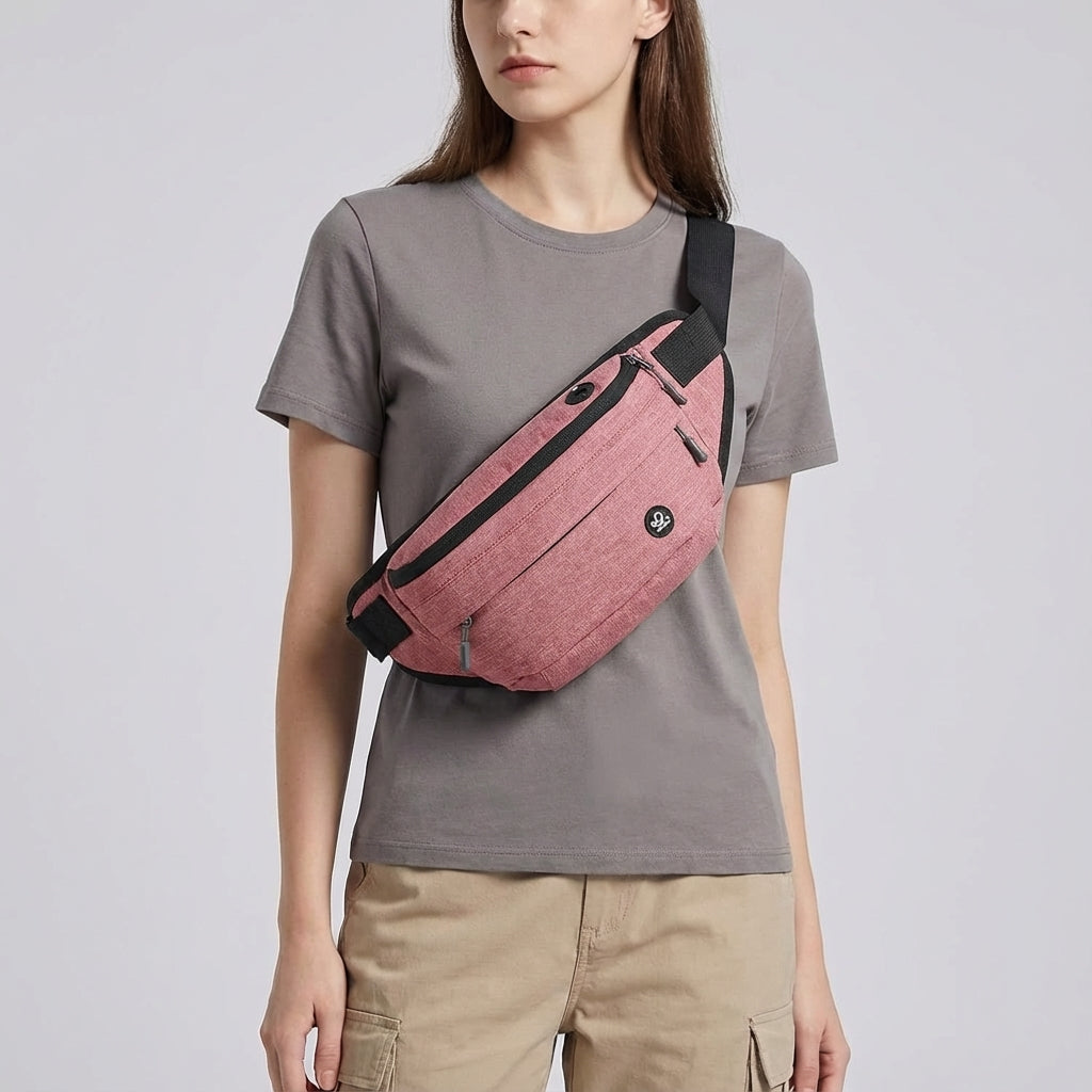Nylon Multi Pocket Sling Tas - FlexSling