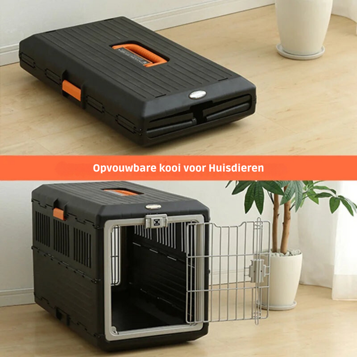 Hajtható Utazási Kosár Kutyák és Macskák Számára - PetVoyager