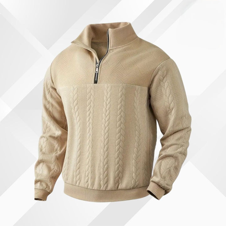 Férfi pulóver kasmír-merinó gyapjúból – Őszi varázs Severin