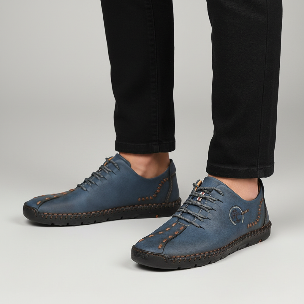 Orthopädische Herrensneaker Aus Leder - Raymond