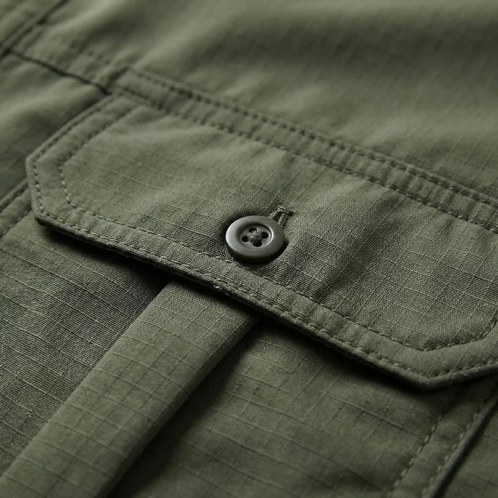 Outdoorshirt Met Afritsbare Mouwen - Brett