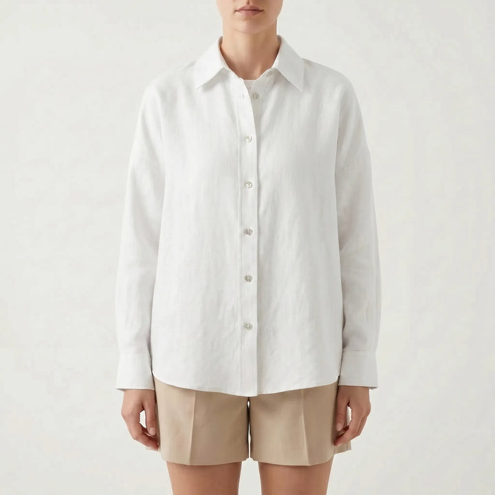 Oversized Button-Down Shirt -  Maureen