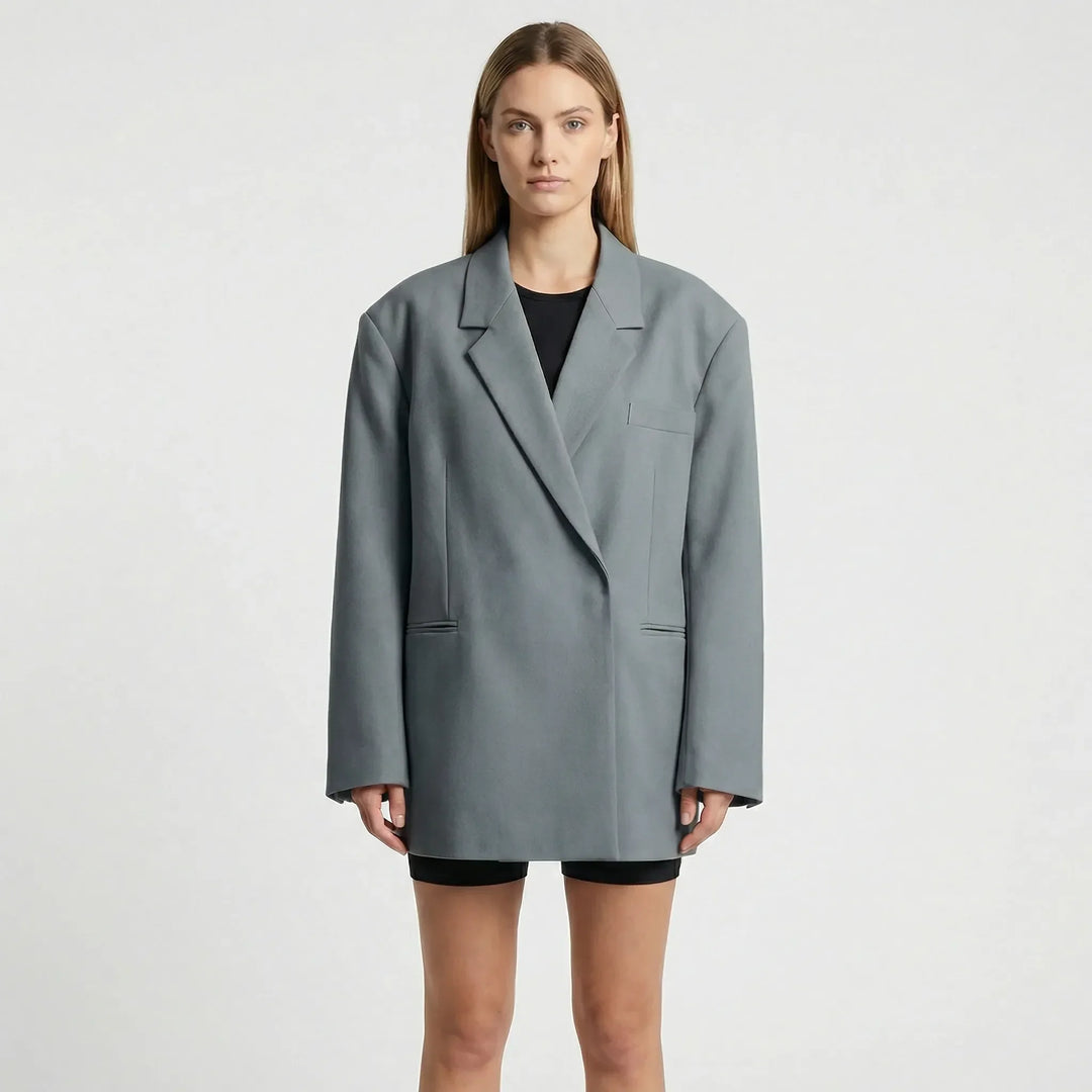 Oversized Damenblazer Mit Klarer Silhouette - Alexia