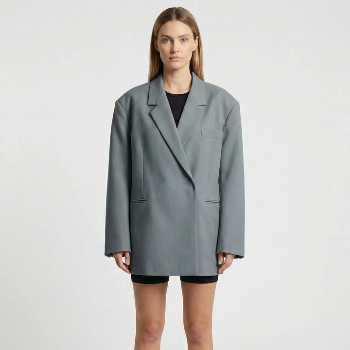 Oversized Damenblazer Mit Klarer Silhouette - Alexia