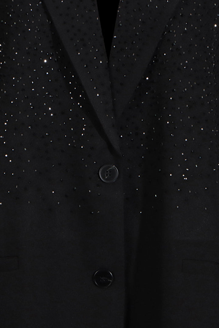 Oversized Sparkle-Detail Women's Blazer - Dianne