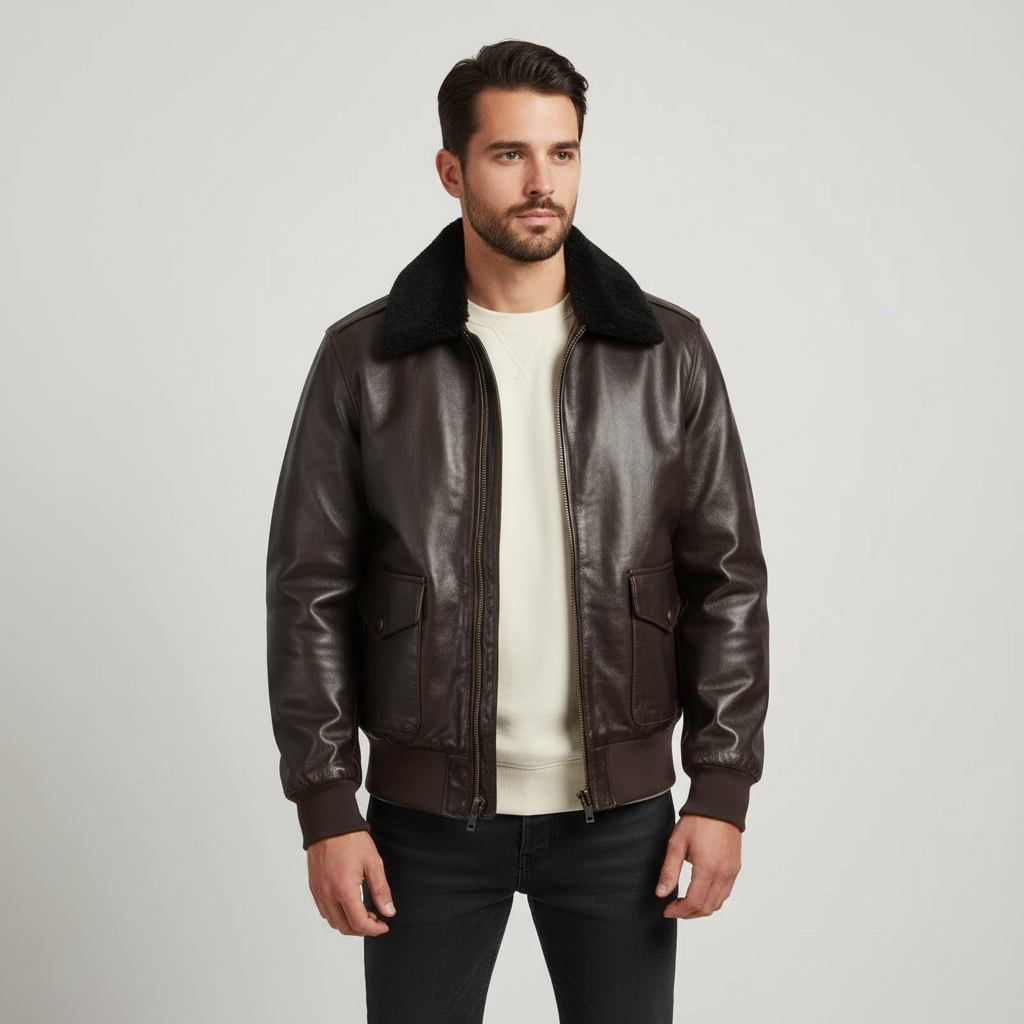 Pilotenjacke Mit Kragen - Marshall