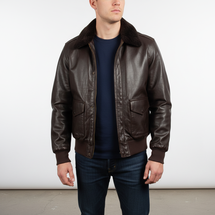 Pilotenjacke Mit Kragen - Marshall