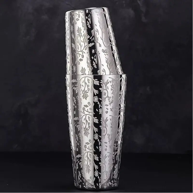 Gravírozott koktélrázó – Mixaro