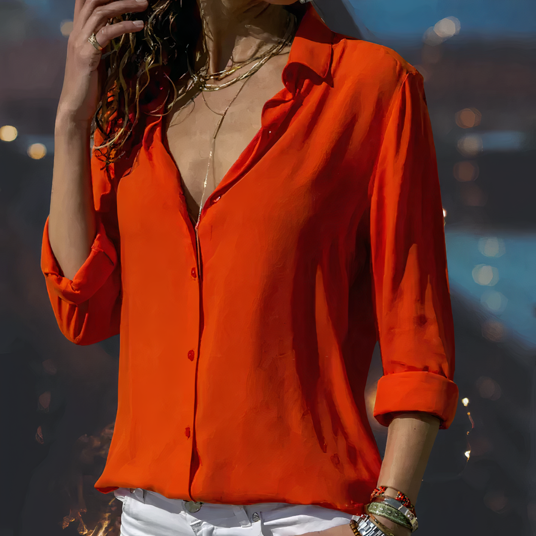 Stílusos sifon blúz - Lara