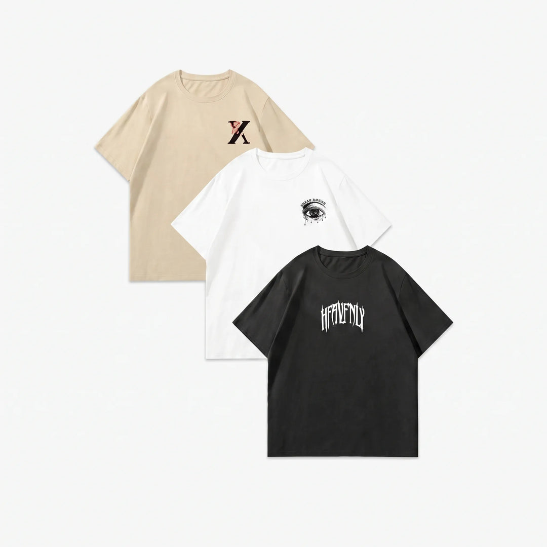 Relaxed Fit Graphic Short Sleeve T-Shirts - Alton