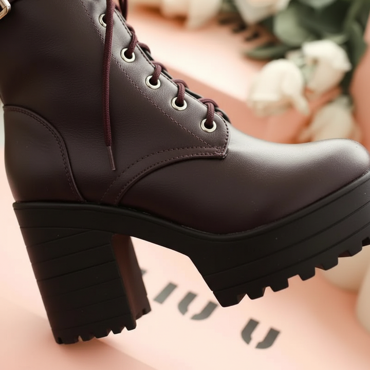 Robuste Stiefel Mit Schnürung - Daisy