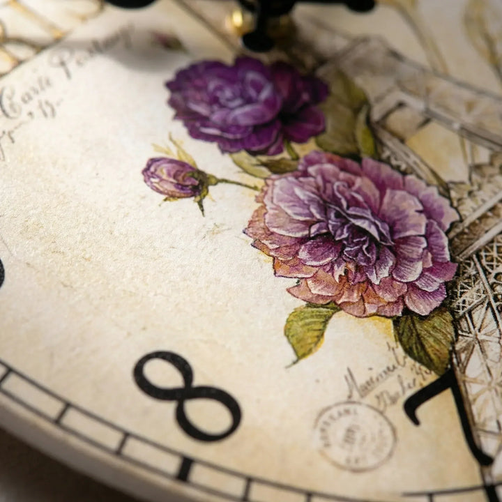 Runde Dekorative Wanduhr - Parivue