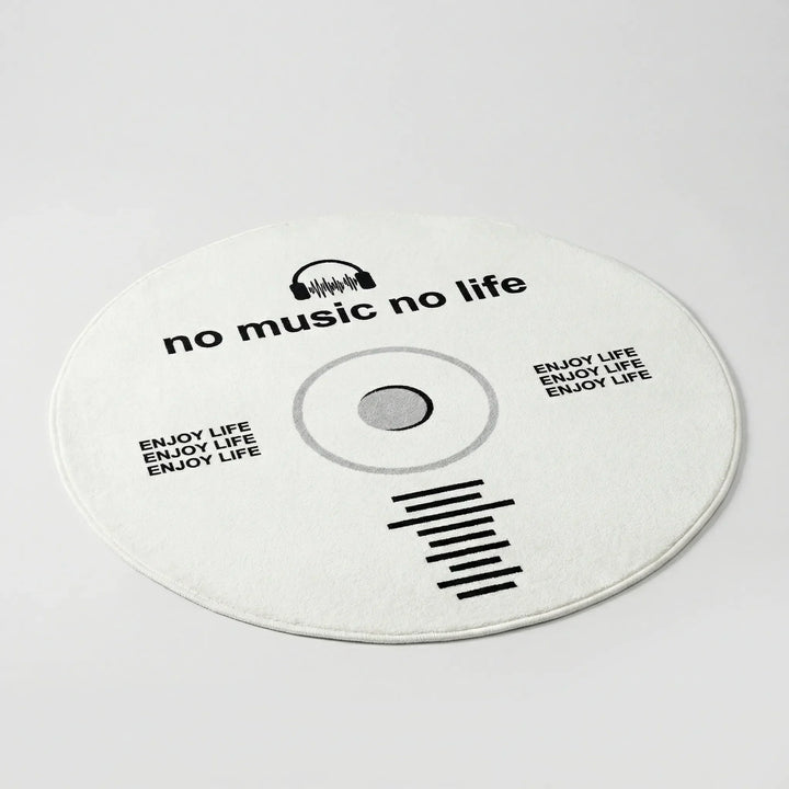Runder Schallplatten-Teppich - Groovette