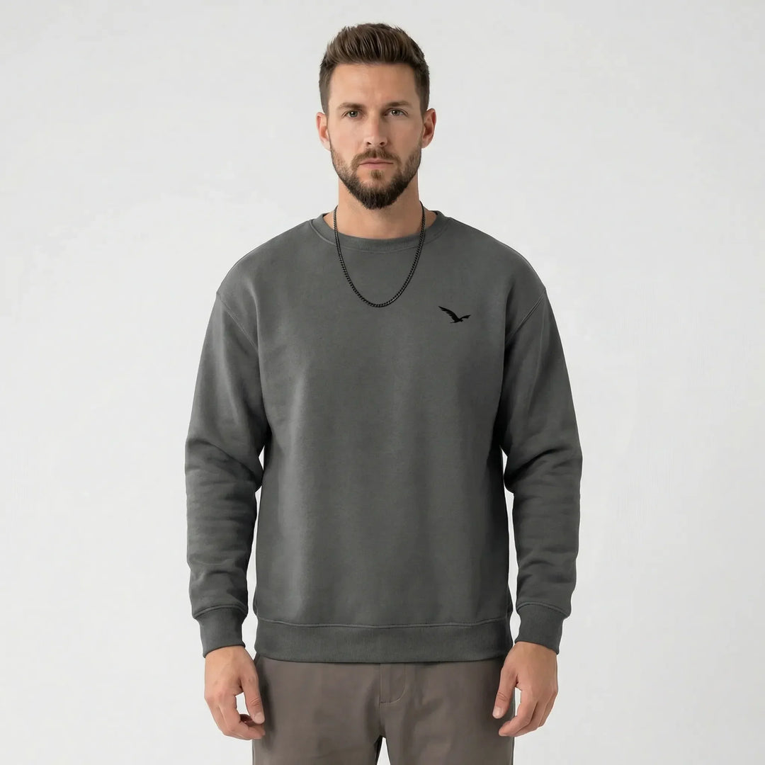 Rundhals Herrenpullover Modern - Tiago