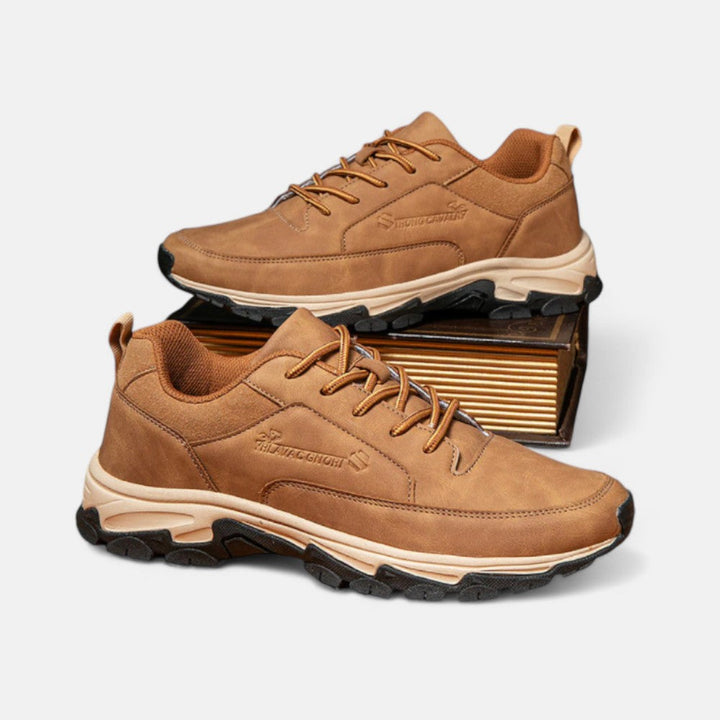 Sportos Bőr Fűzős Cipők Férfiaknak - Liam