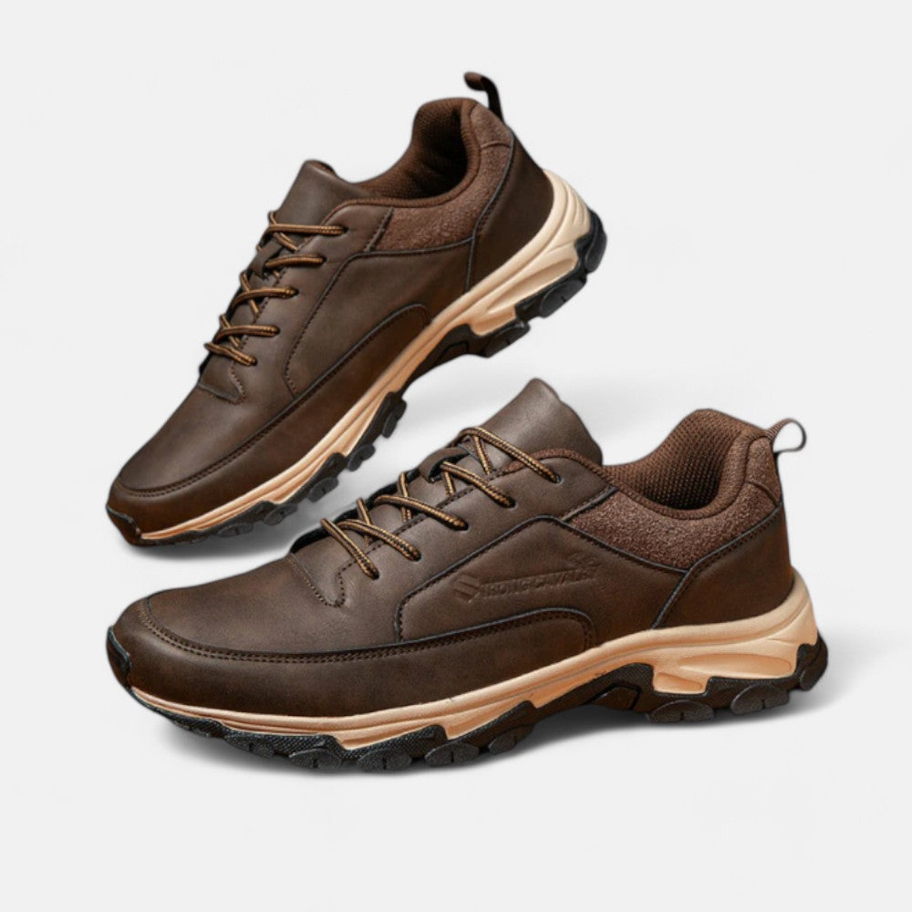 Sportos Bőr Fűzős Cipők Férfiaknak - Liam