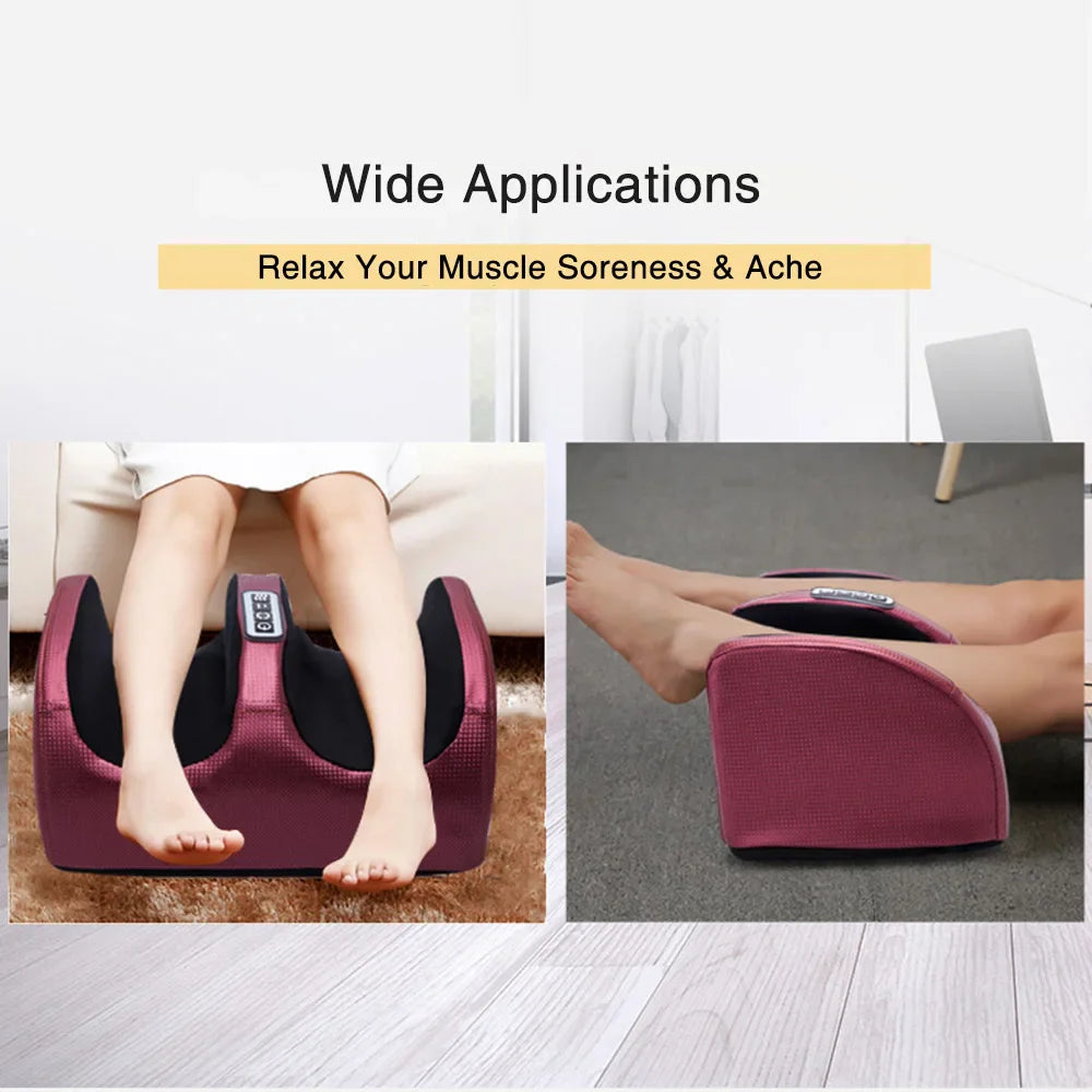 Elektromos lábmasszírozó melegítéssel és shiatsu terápiával - RelaxFoot