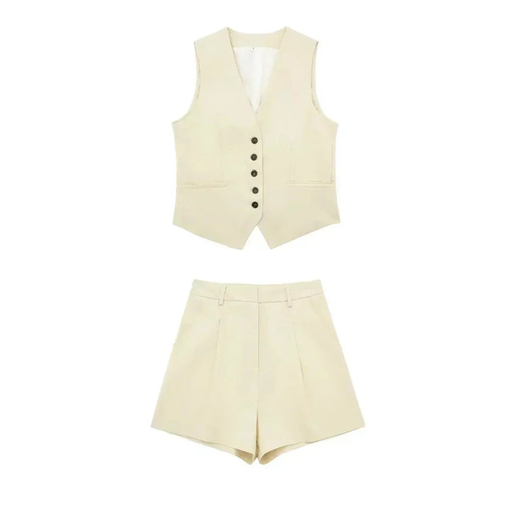Kétrészes nyári szett vintage toppal – Amaya