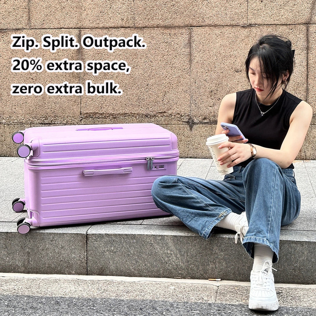 Keményfedeles bőrönd – Milano Voyager