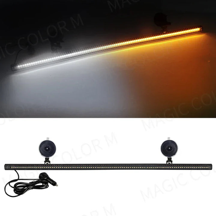96 LED Stroboszkóp Fénycsík – Veyra – (Autós Vészjelző)