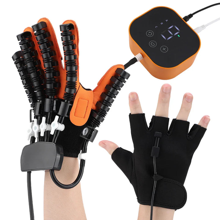 3 az 1-ben elektromos rehabilitációs kesztyű stroke utáni felépüléshez és kézterápiához – Soren