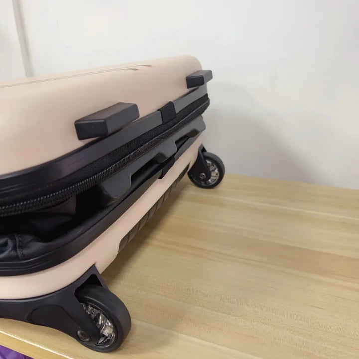 Hajtható kemény héjú bőrönd – Porto