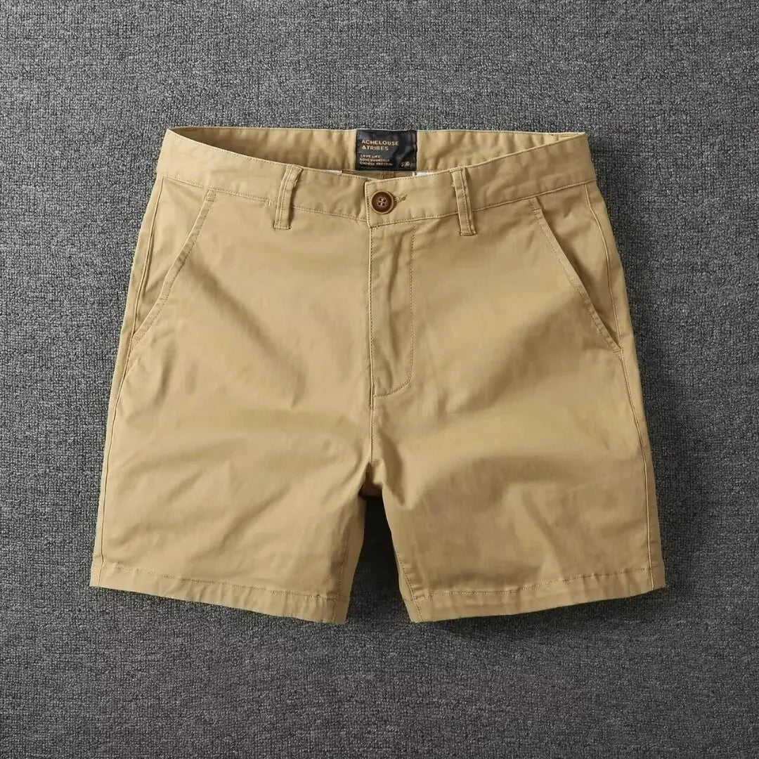 Nyári Chino-sortok kényelmes slim fit szabással – Matteo