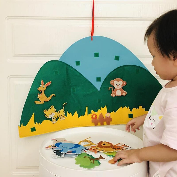 DIY Filctábla Gyerekeknek - AnimalAdventure