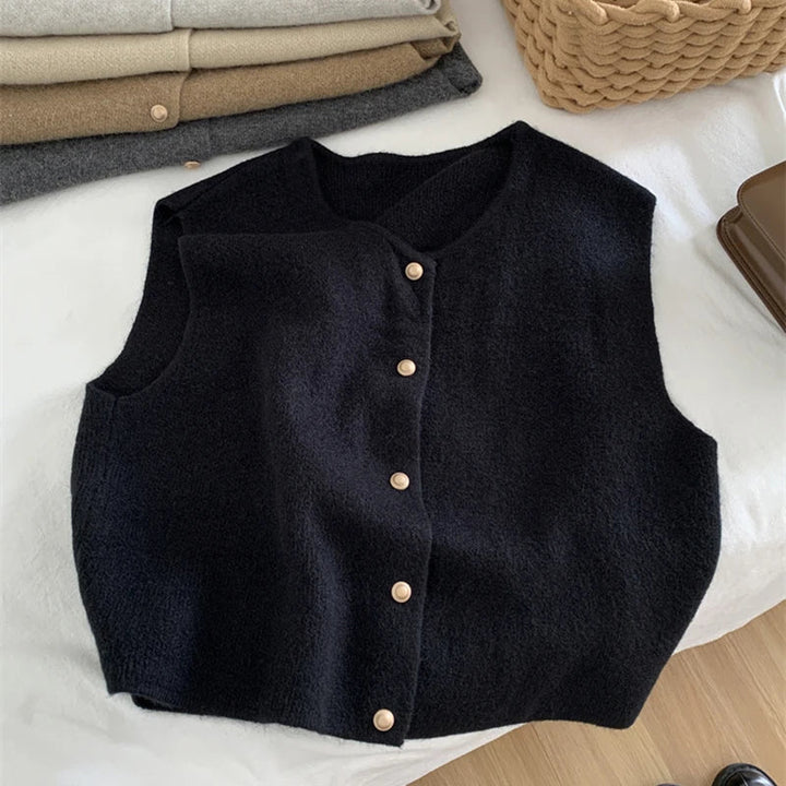 Merinowolen Damesgilet – Solveig