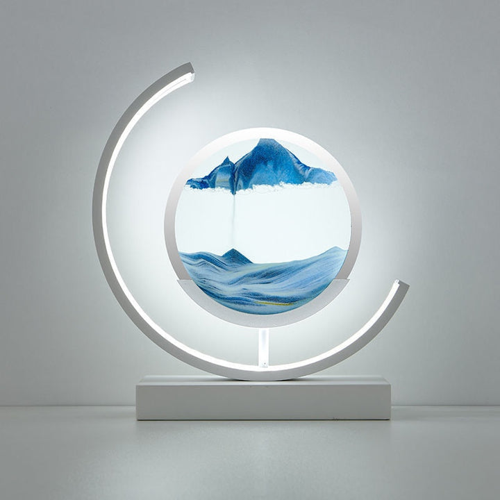 3D Homokkagyló Asztali Lámpa - Abyss