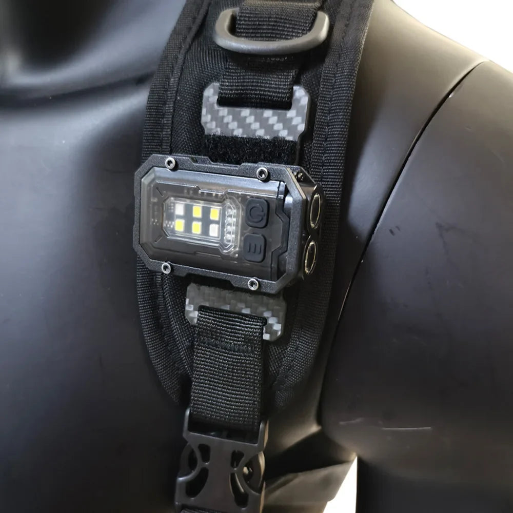 Taktikai USB újratölthető zseblámpa - LumiTac Mini