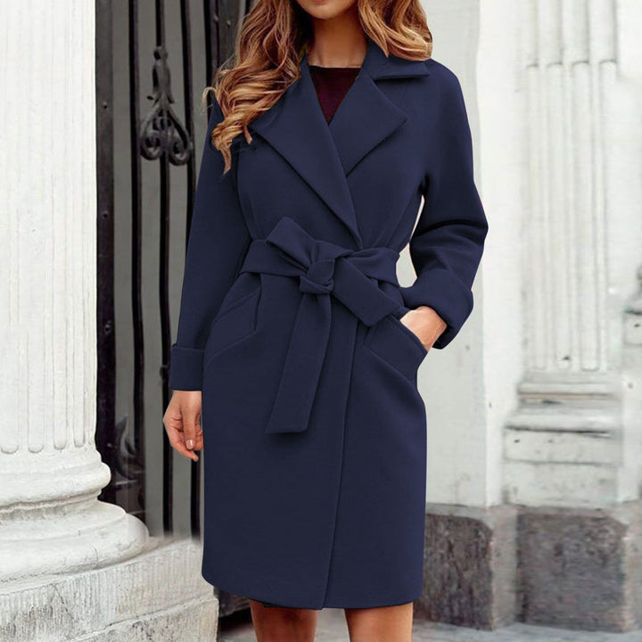Hosszú Női Trenchcoat Téli Kabát - Sienna
