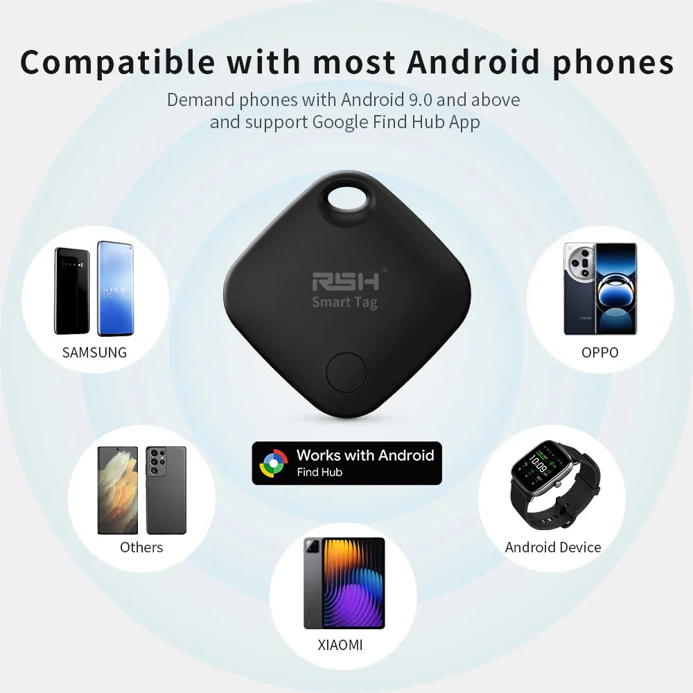 4DB GPS nyomkövető címke készlet Google Find Hub-bal Android eszközökhöz