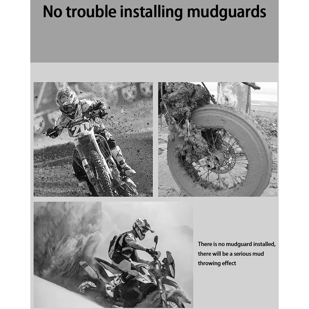 Univerzális motorkerékpár hátsó sárvédő fényvisszaverővel – RoadGuard