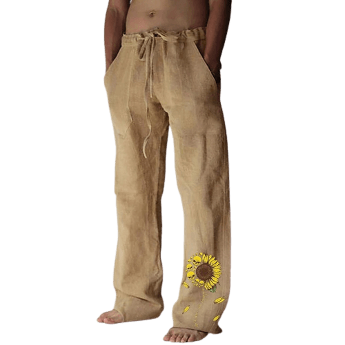 Könnyű és kényelmes férfi nyári vászon nadrág – Nilo