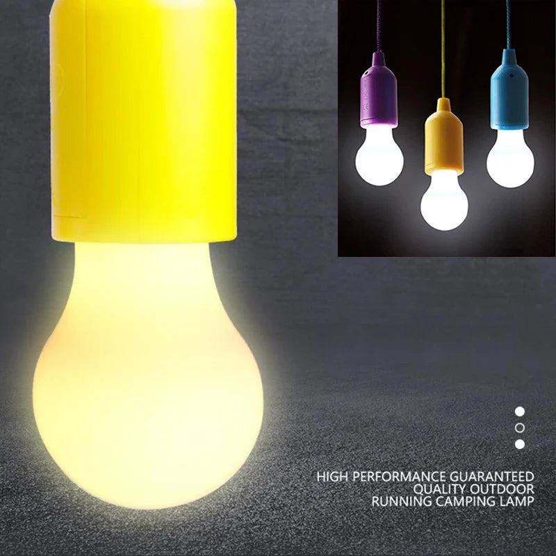 Színes Hordozható Függőlámpa - ChromaGlow