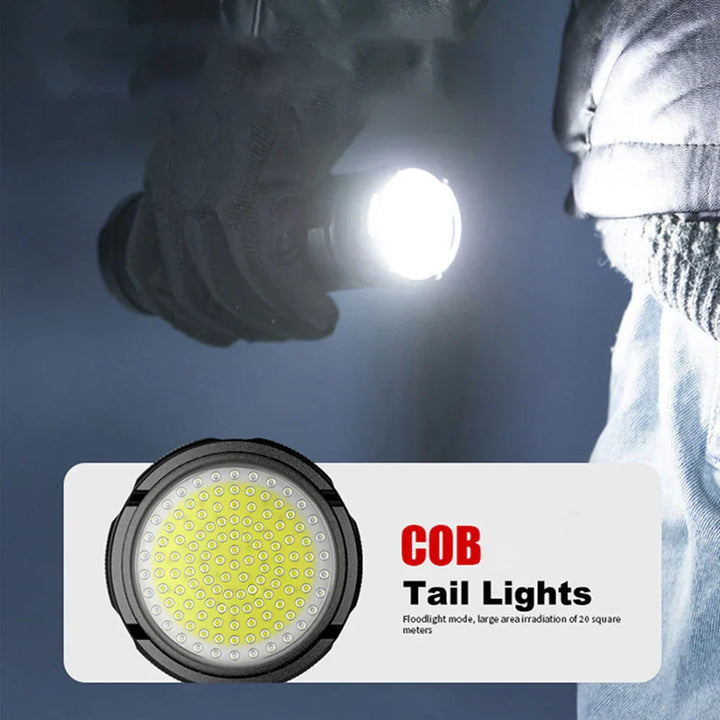 Újratölthető 10000 Lumen LED Zseblámpa – Striker