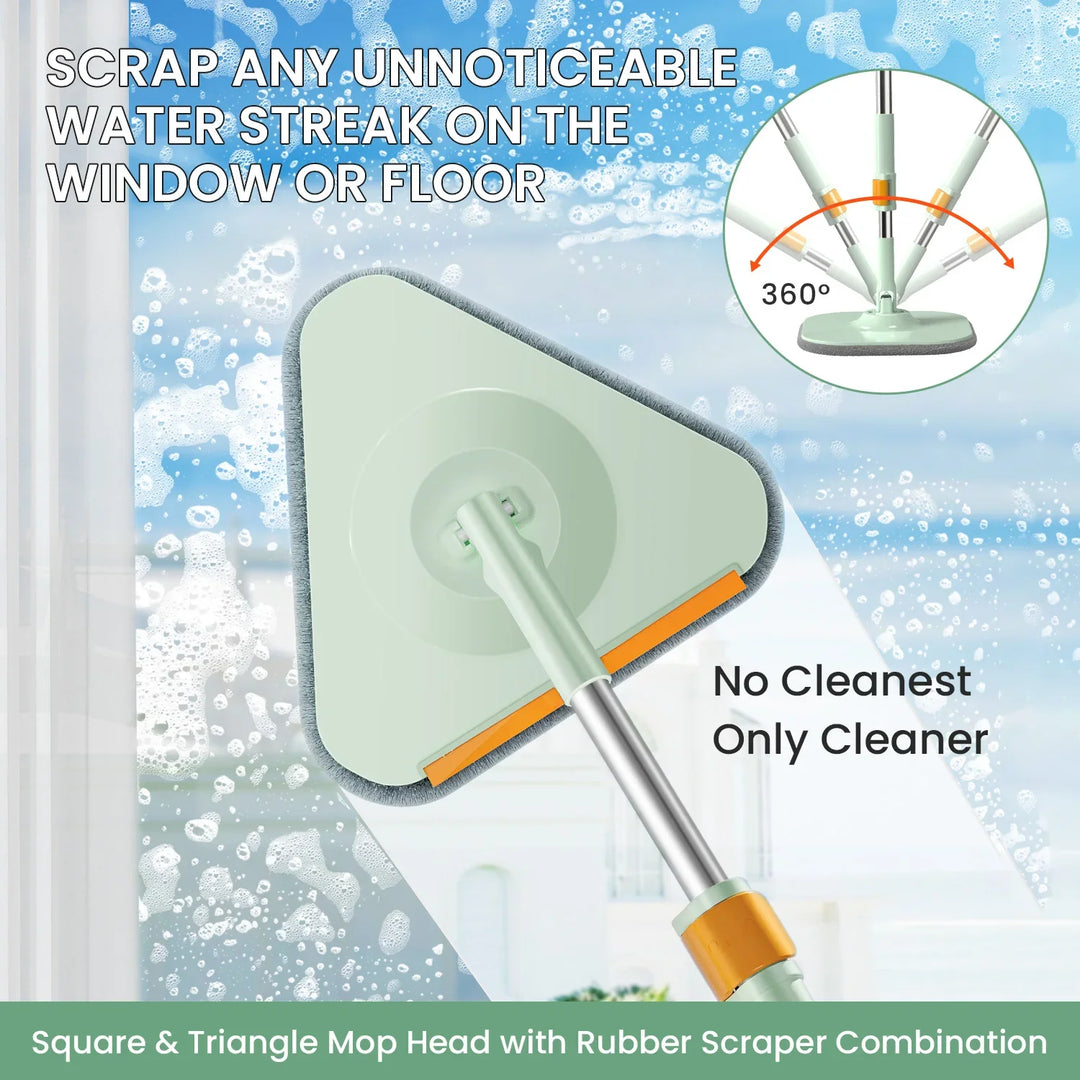Öntisztító lapos mop vödörrel - SpinMop