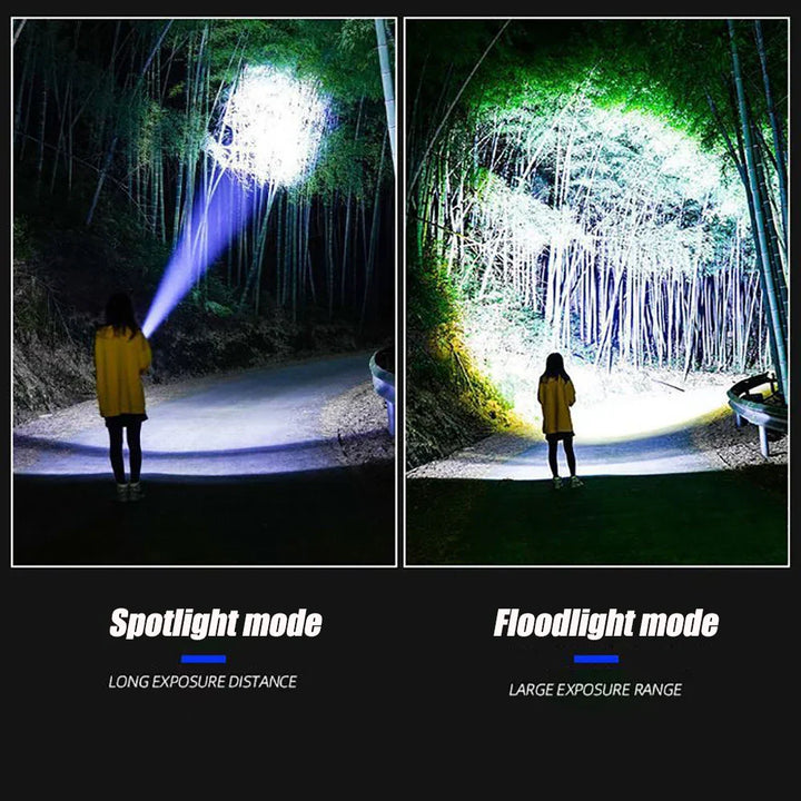 Újratölthető 10000 Lumen LED Zseblámpa – Striker