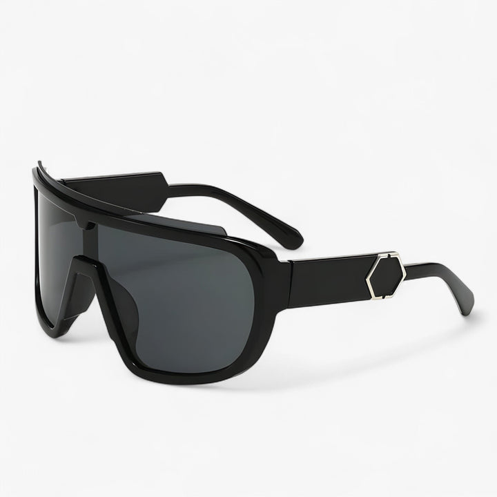 Oversized Monoblock Wraparound napszemüveg – Auron