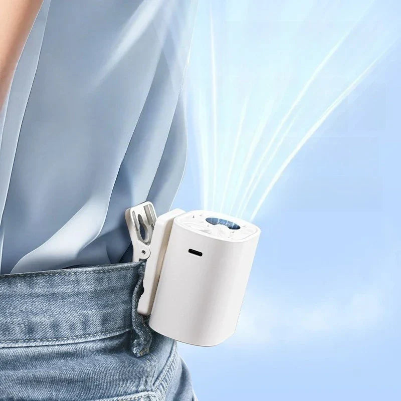 Hipacool Hordozható Autó Klip Ventilátor 360°-os Forgással és 100 Sebességgel – ClipAir