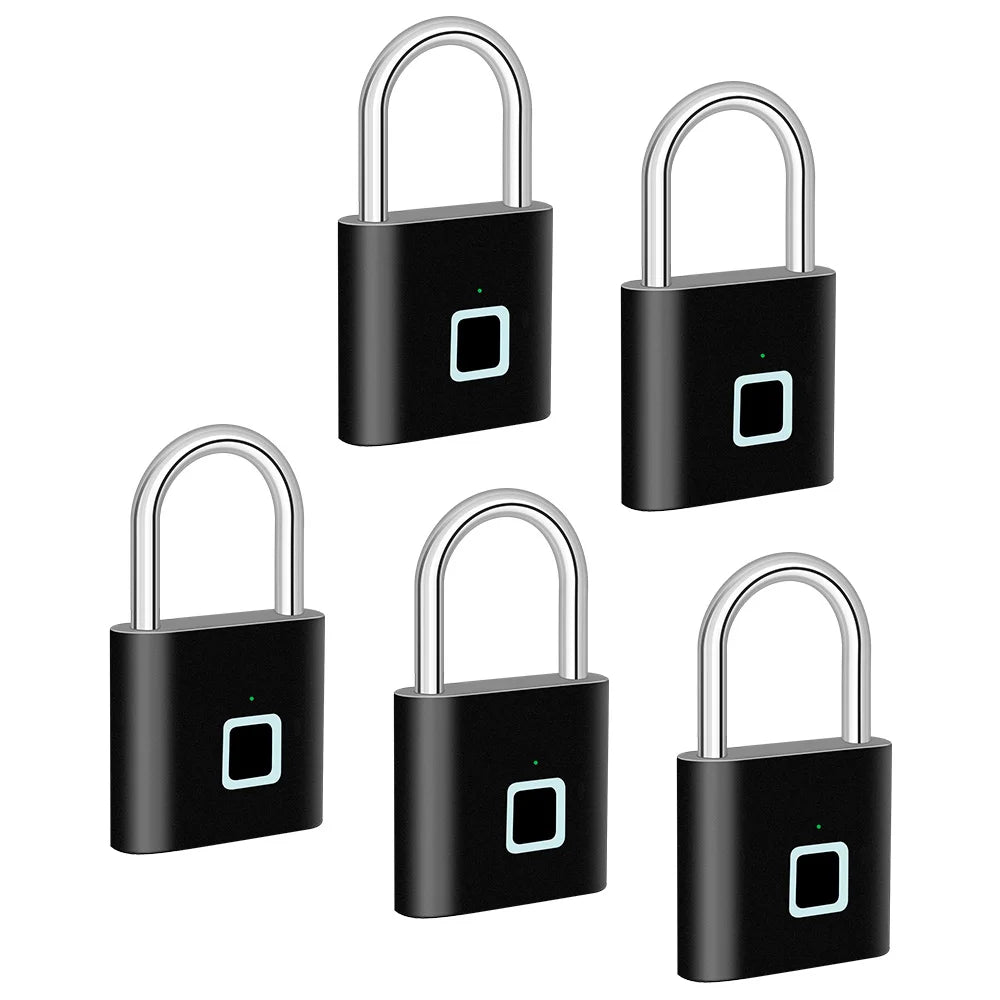 Okos Ujjlenyomat Zár USB Töltéssel és Vízálló Kialakítással – Titan