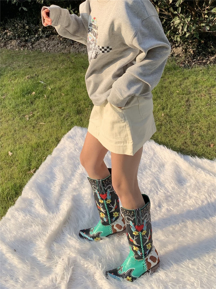 Egyedi Női Cowboy Csizmák - Carmen