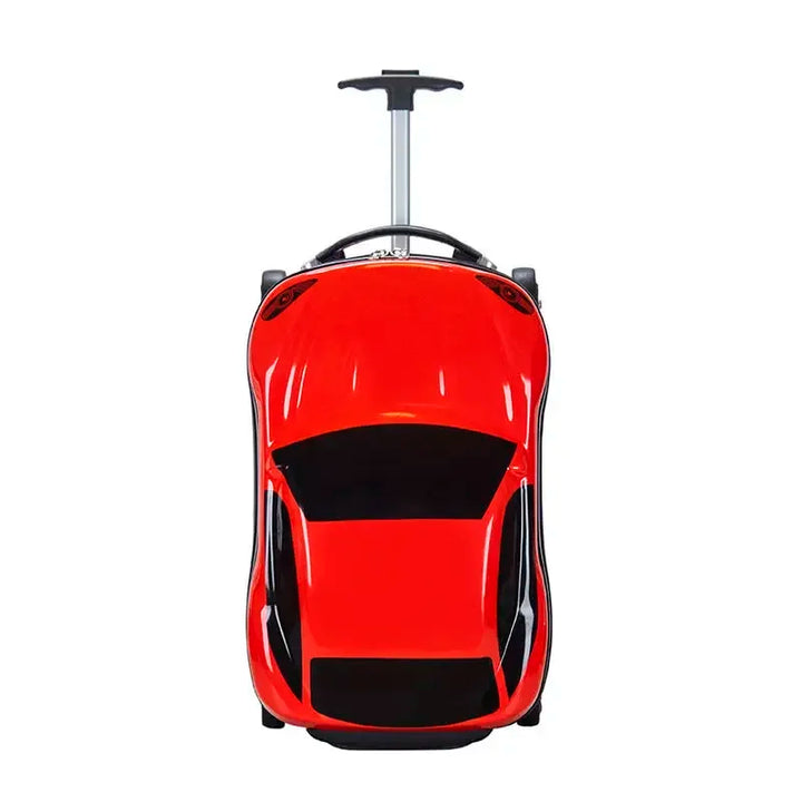 Keménykerekű gyermekbőrönd autós designnal – Turin